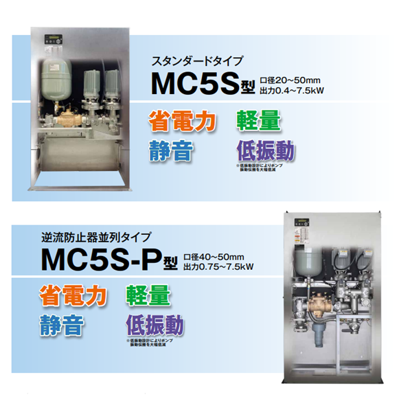 TERAL泰拉爾直連供水增壓泵MC5S-2020-1.1S2D-B