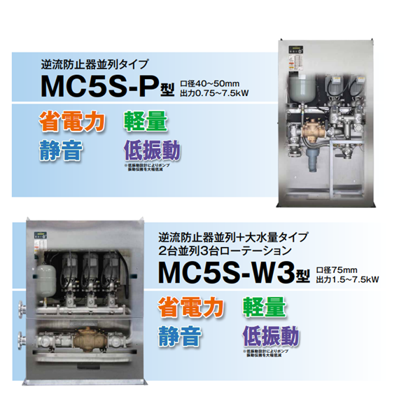 TERAL泰拉爾直連供水增壓泵MC5S-2020-1.1S2D-B