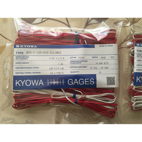 日本KYOWA共和配件耗材應變片KFGS-2-1K-C1-16 L30C2R