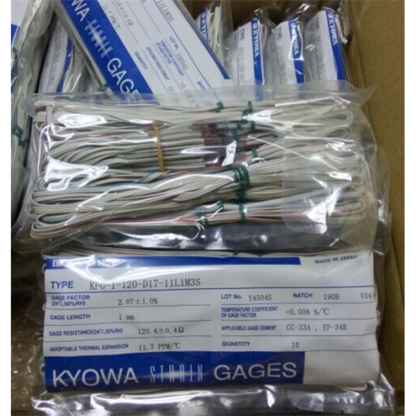日本KYOWA共和配件耗材應變片KFGS-2-1K-C1-16 L30C2R