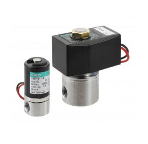 CKD喜開理高耐腐蝕用直動式2通電磁閥HB11-M5-1-L-AC100V